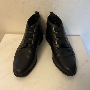 90s Cherokee Black Ankle Boots Booties Shoes Women's Size 8